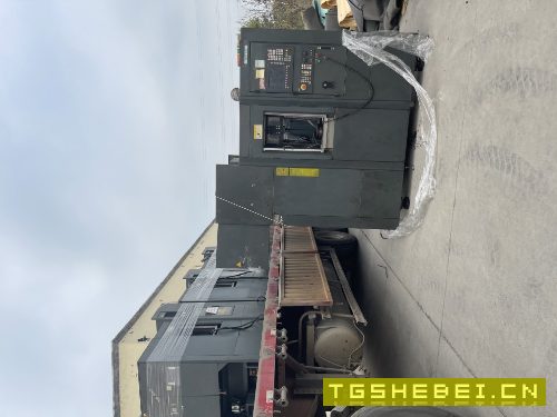 几万块一台德国西门子840DSL系统双头卧式加工中心