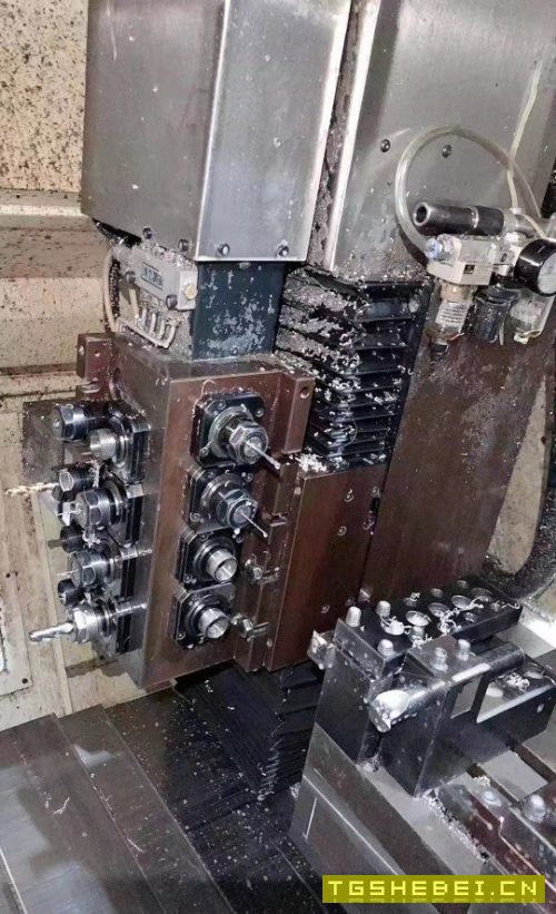 2台重型CK6146,随时提货,斜导轨车铣复合机,2019年机,行程X轴1050、Z轴3.