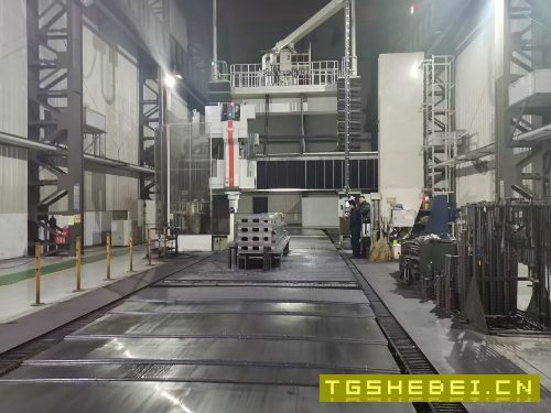 日本新日本工机SNK原装13米数控动梁龙门镗铣五面加工中心