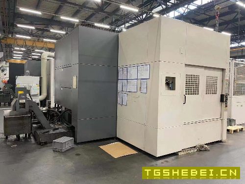 出售日本大隈MA600HB-R卧式加工中心，6工位柔性生产线