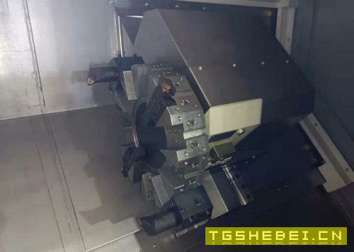 两台沈阳希斯T2-500斜轨数控车