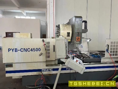 出售:2017年普拉迪PYB4500型材机,铸铁床身,BT40主轴。