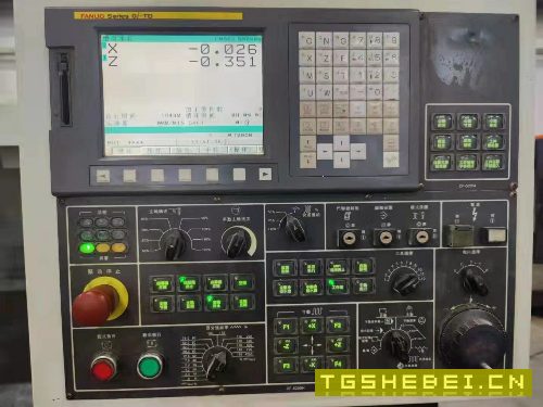 出售:2015年台湾程泰GA-300/900数控车床,发那科OI-TD系统,阿尔法电机驱.