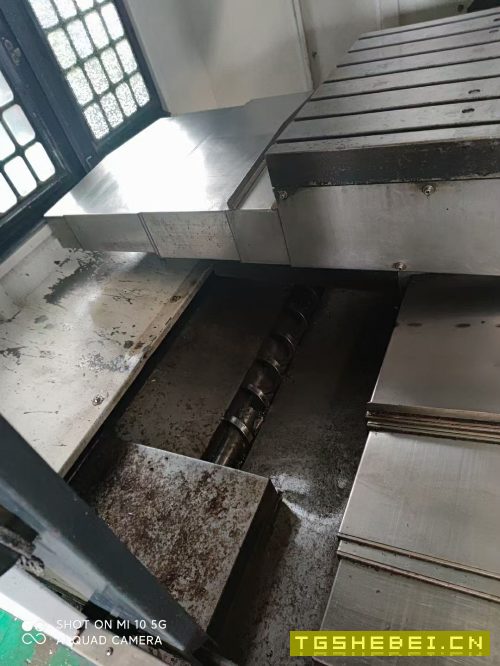 出售:华特1270数控铣,两线一硬,BT50主轴,发那科MF系统,带排屑机,可以.