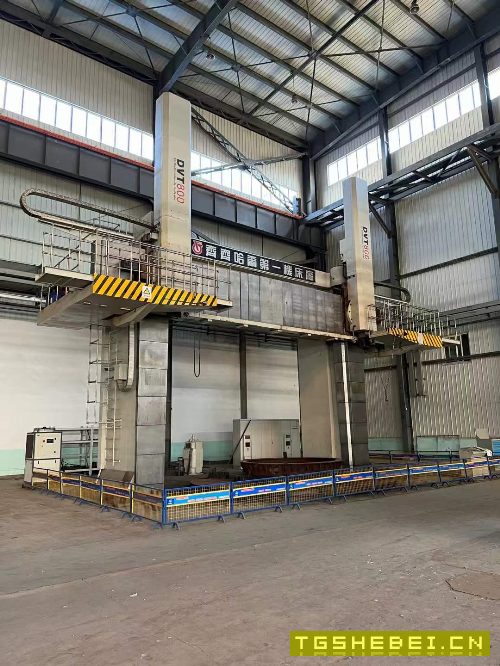 精品齐重8米数控双柱立式车床型号:DVT800×50/100Q-NC