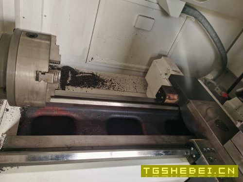 宝鸡机床SK50P，全防护，三档档内无极变速，广数980tdi，一年质保的新机。