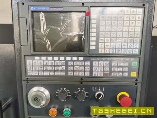宝鸡机床SK50P,全防护,三档档内无极变速,广数980tdi,一年质保的新机。
