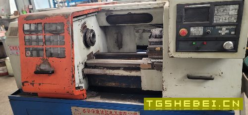 两台海威小数控车床,加工长度750