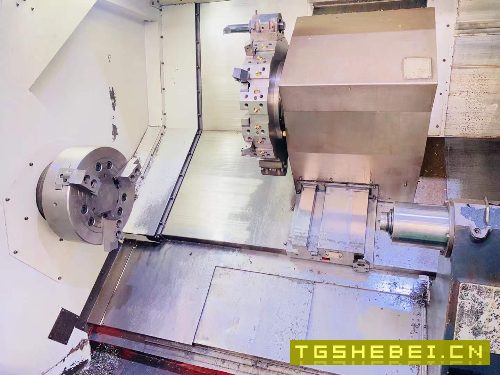 出售:2019年海天TC35A/1000数控车床,15寸卡盘
