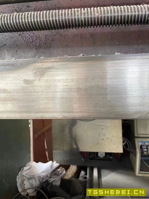 青岛永立6米龙门刨铣，工作台61.6米。