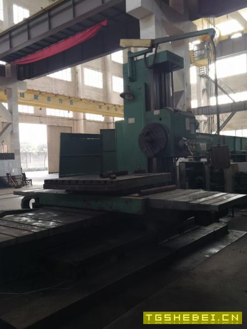 TPX6113/2,中捷镗铣床,同款二台,在位出售。