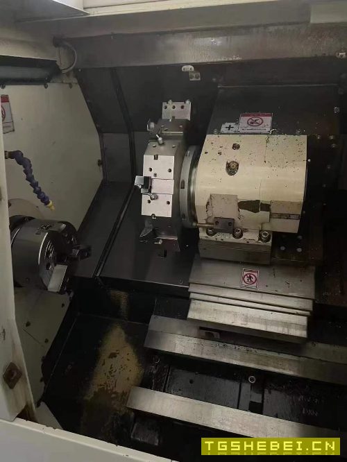 出售:友佳350,350L两台数控斜床身数控车床