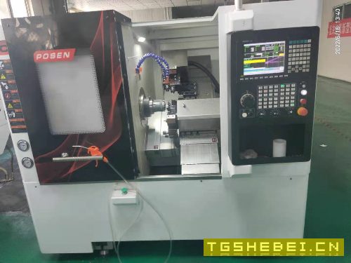 三台2021年同款普森数控斜身车铣CK46D,用了1500.