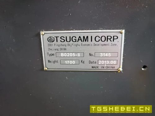 津上205，带送料机，13年。