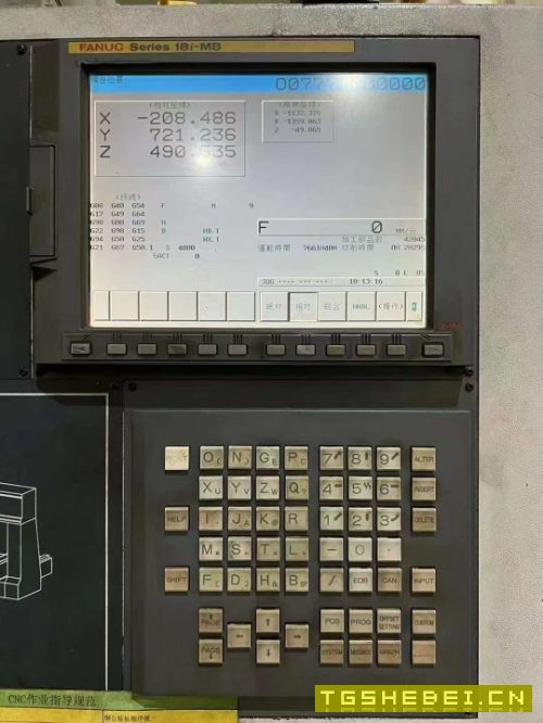 台湾高峰3127龙门加工中心