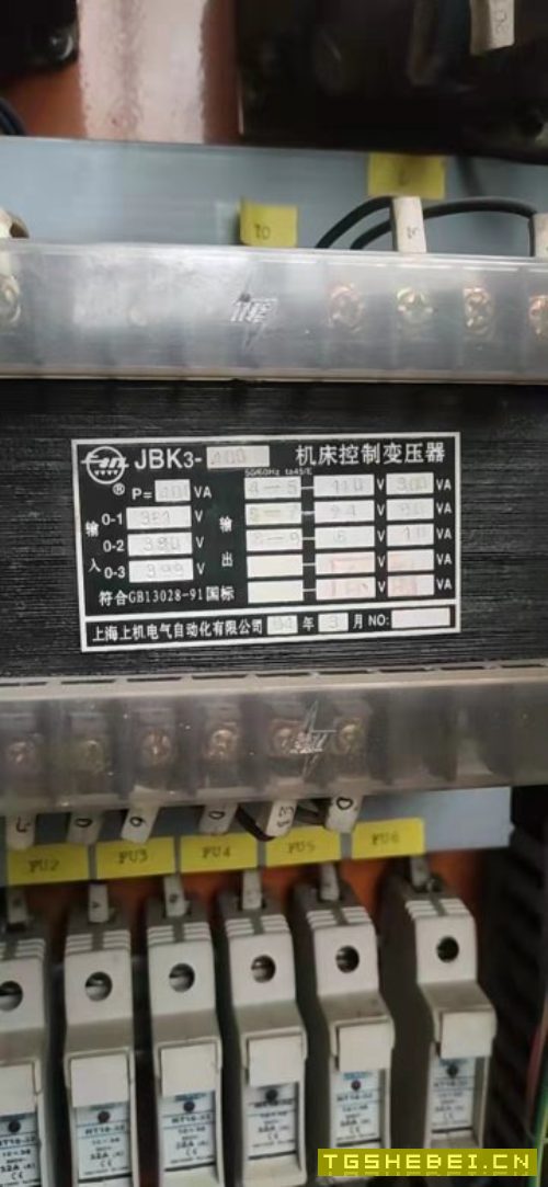 上海磨床1432X1米的。2004年