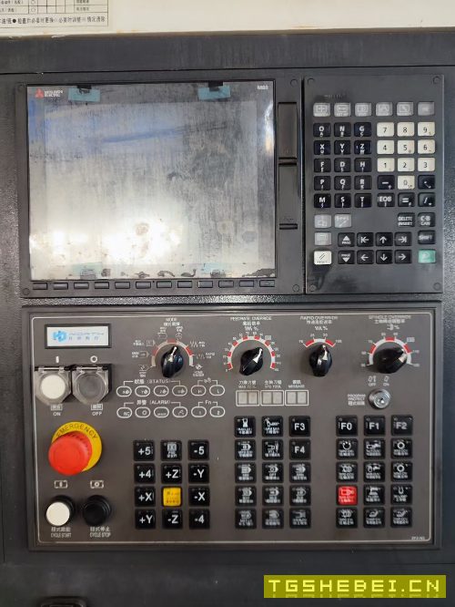新到一台2021年北部数控855加工中心，洗洗95新，三菱m.
