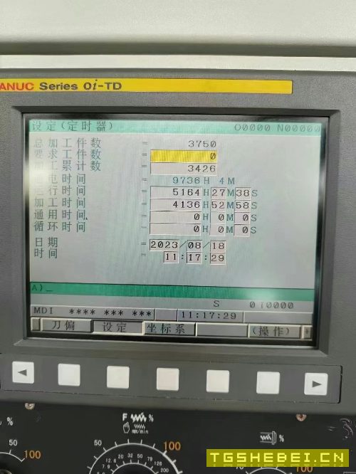 2015年哈挺GS250PIus精密数控车床，发那科TD高配阿尔.