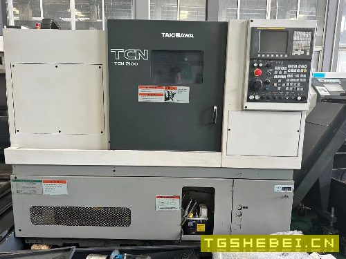 2021年日本原装泷泽2100L6数控斜轨车床,8寸液压中孔.