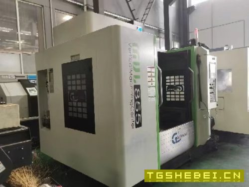 南通国盛855重型加工中心,三轴滚柱线规,发那科mfplu.