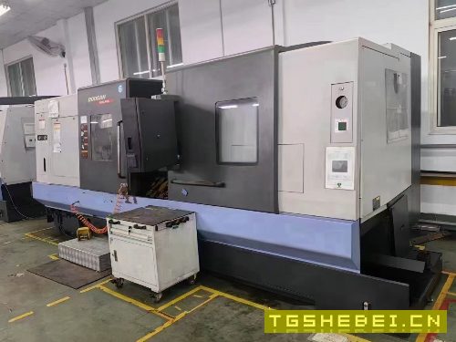 韩国原装进口斗山PUMA480L数控车床，18寸液压卡盘，加.