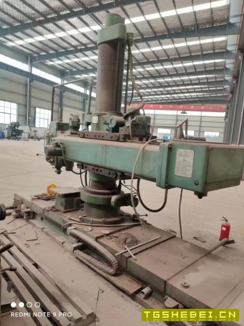 98年沈阳中捷Z3540万向钻床,在位出售。
