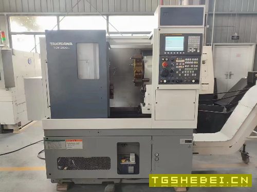 2017年日本泷泽2100L3数控斜轨车床,8寸亿川卡盘,8工.