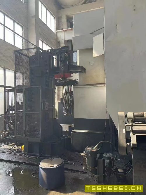 韩国进口斗山DB130CX镗铣加工中心,发那科31i系统,双.
