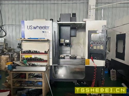 杭州惠勒850立式加工中心两台，