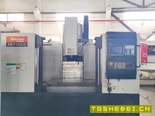 低价出售汉川XK715D数控铣一台、西门子系统，BT50主轴.