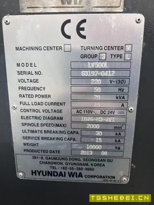 同款3台韩国原装威亚500数控立车,配A2-11主轴加工直.
