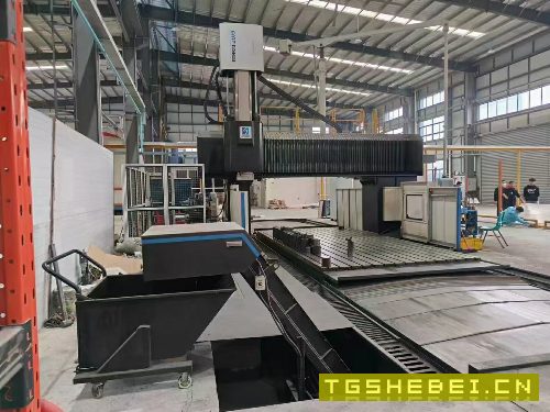 全新安装少用国胜6038龙门加工中心