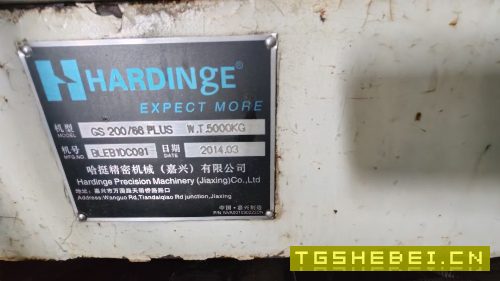 刚刚买下一台美国哈挺GS200/66数控车床、发那科系统@.
