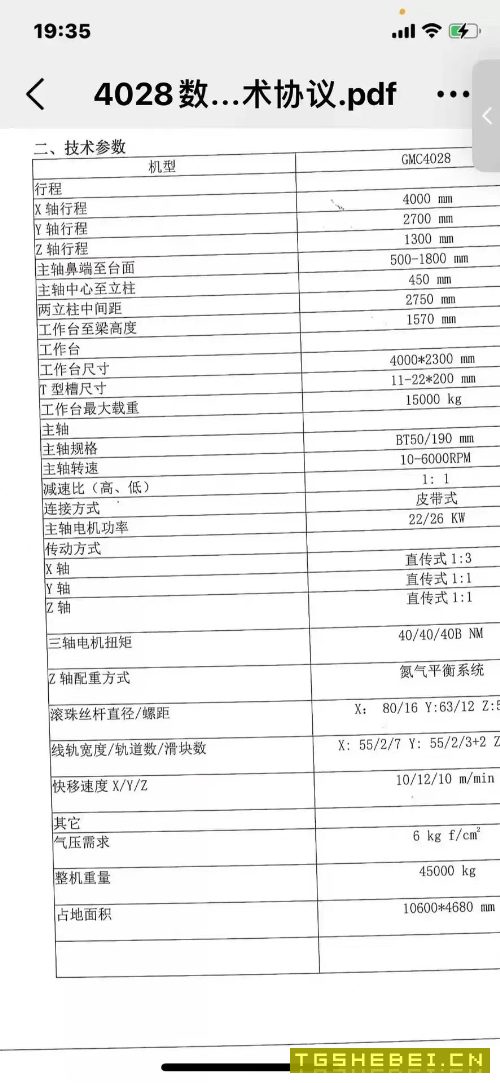 23年4米数控龙门