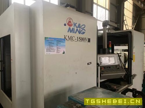 出售:台湾高明1580立式加工中心,发那科MD系统,硬轨机。
