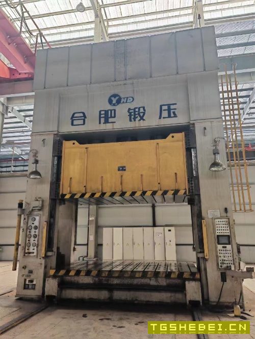合肥锻压1000吨液压机,台面2.2米/4米,开口2米,行程.