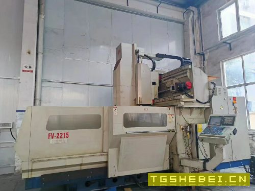 杭州友华友佳FV2215数控龙门加工中心，三轴带光栅尺、.