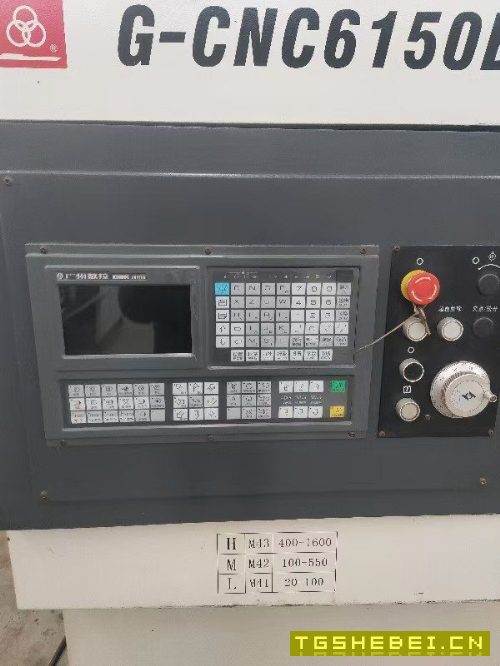 出售2013年广州机床厂产6150BX1000数控车，广数980TDB.