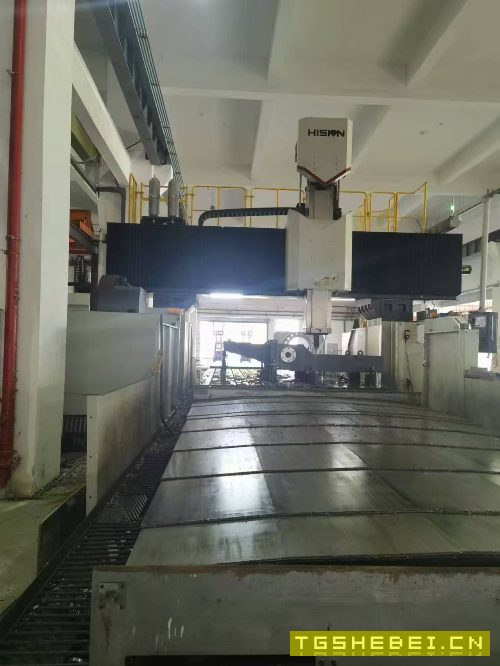 海天重型6036五面龙门加工中心,工作台3X6米,门宽3.6米,Z轴行程1.30米,.