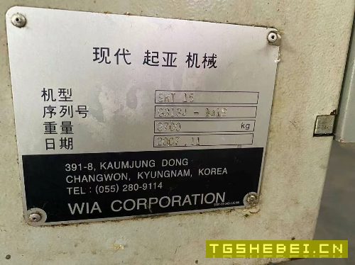 韩国原装起亚SKT15,配6寸卡盘6000转,12工位伺服刀塔.