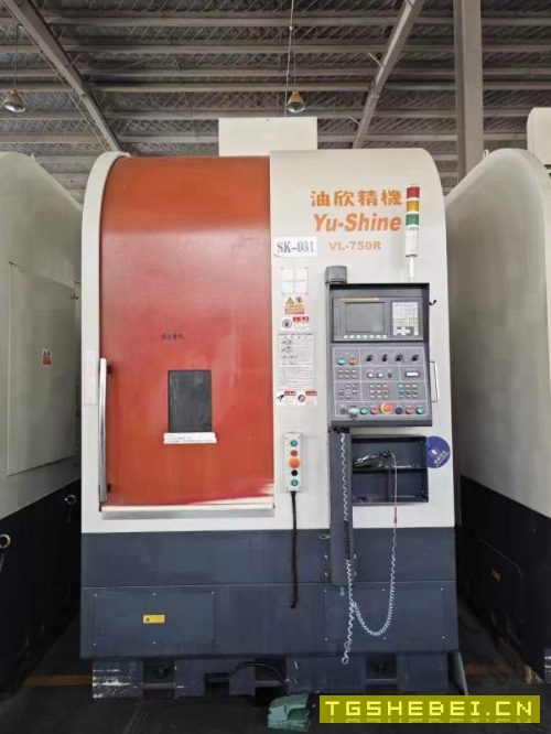 同款4台台湾油欣750数控立车,配发那科TF系统,X轴带.
