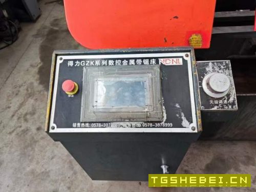 出售2012年浙江得力GZK4240数控锯,安装少用,完好,.