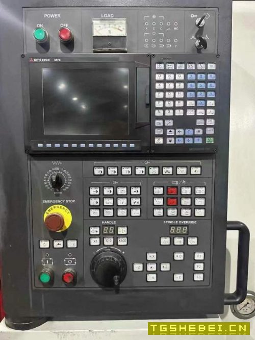 鼎丰360大型斜轨数控车床，三菱系统.12寸中空卡盘，A2.