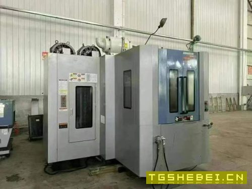 还剩后1台韩国斗山HP4000卧式加工中心，系统法纳克31i.
