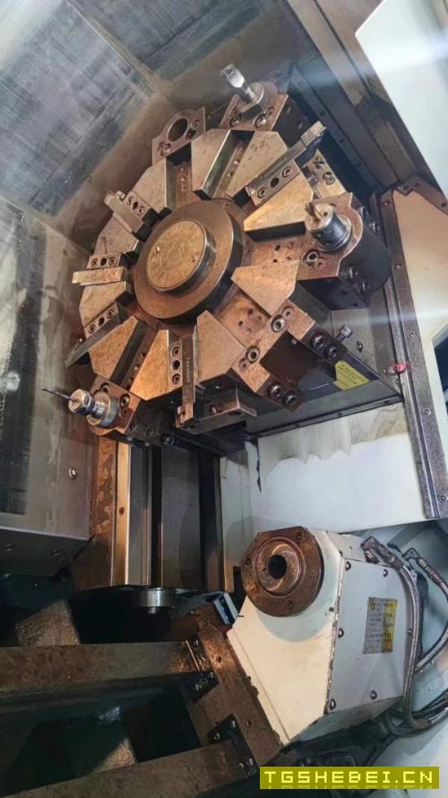 出售重型台湾程泰GA-2000数控车床一台、8寸卡盘可装10.