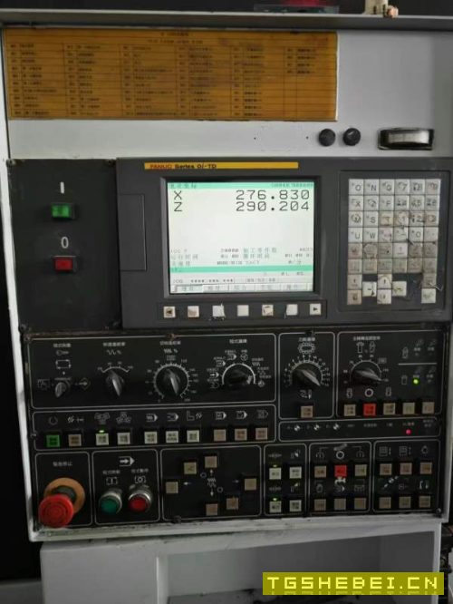 油机立车YV-800ATC，日本FANUC系统，旋径1000，切削直.