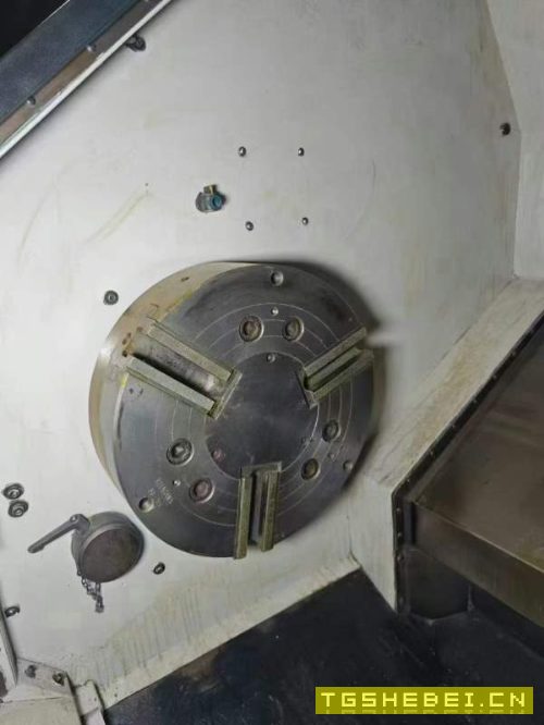 程泰GA3600L车床15寸中空液压卡盘加工长度1250mm发那.
