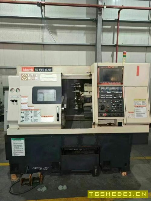 日本原装马扎克双主轴车铣复合QTN100MS，6寸主轴带对.