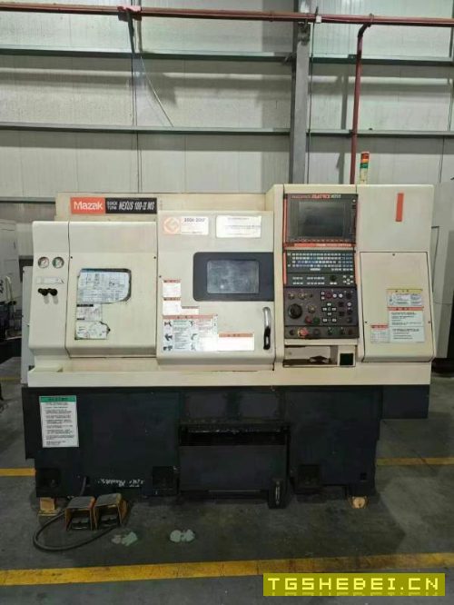 日本原装马扎克双主轴车铣复合QTN100MS,6寸主轴带对.