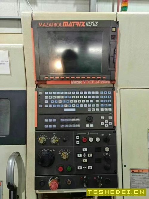 日本原装马扎克双主轴车铣复合QTN100MS,6寸主轴带对.